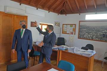 El vicepresidente del Gobierno de Canarias visita el municipio de Valsequillo/Acfi Press.
